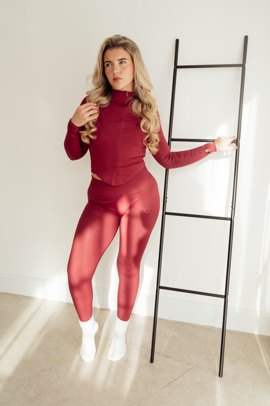 Crimson Eclipse Three Piece Co Ord Set