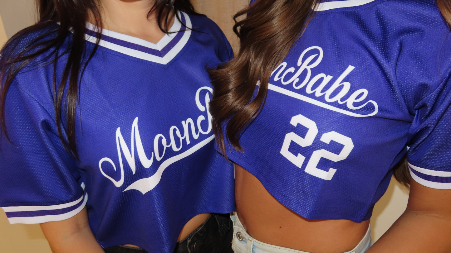 Cropped Football Jersey Tee - LIMITED EDITION